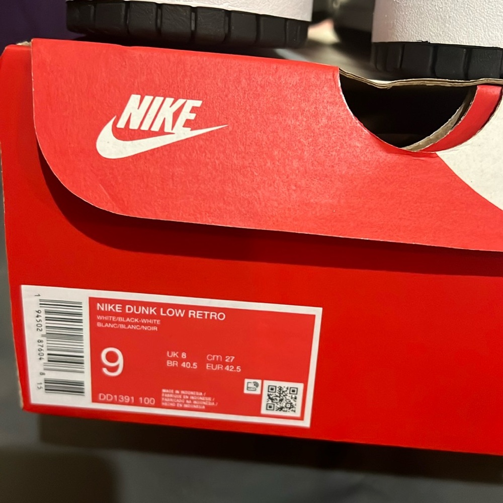 Nike Dunk Low retro “Panda”